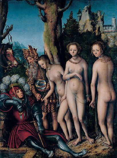 Lucas Cranach the Elder The Judgment of Paris china oil painting image